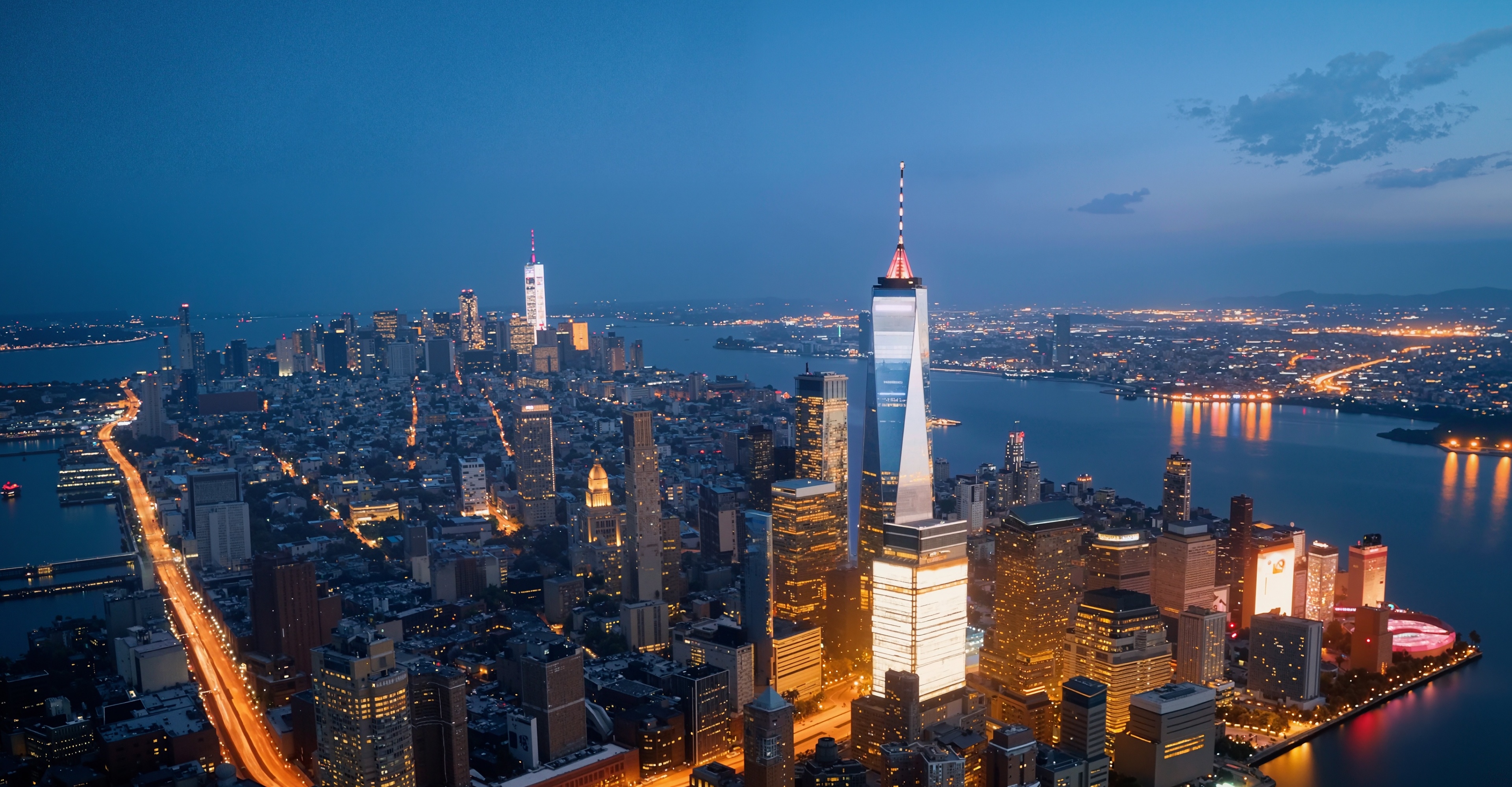 夜景航拍